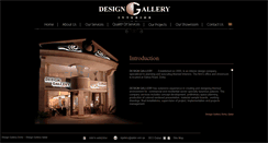 Desktop Screenshot of designgalleryqatar.com